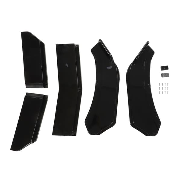 5 stk Frontfanger Spoiler Splitter 110 til 140 cm Universal Bil Leppe Body Kit for Modifikasjon