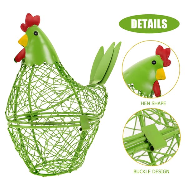 Egg Collection Basket Egg Kitchen Organizer Home Decor