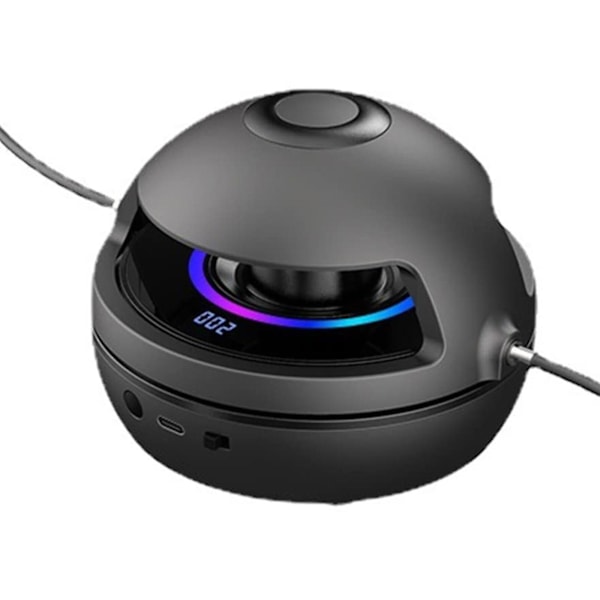 Trænings tæller elektrisk reb springtov maskine hoppetov reb 70 cm kreativ elektronisk tælling - Snngv sort