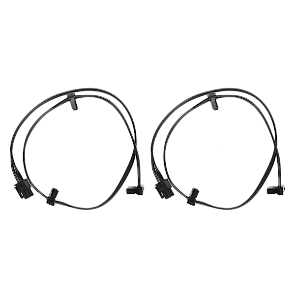 2 st Pcie 6-polig 1 till 3 Molex Ide-strömförsörjningskabel Modulär Psu 4-polig periferi för Axi-serien Ax