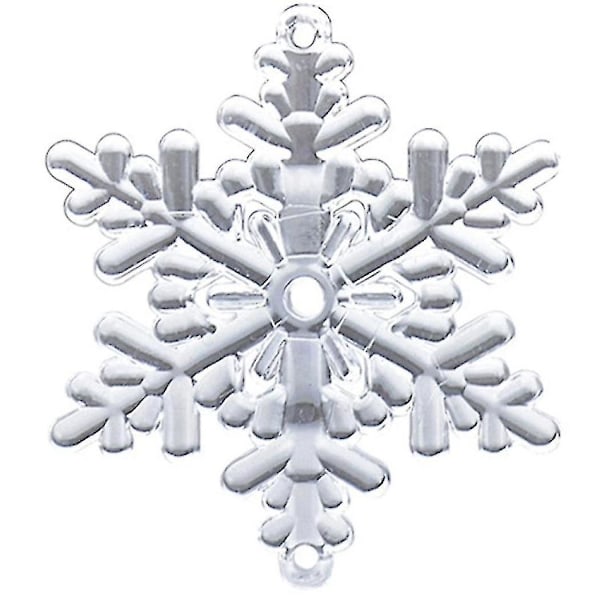 1 set snöflinga istapp julgransprydnader & 4 st jul servettringar