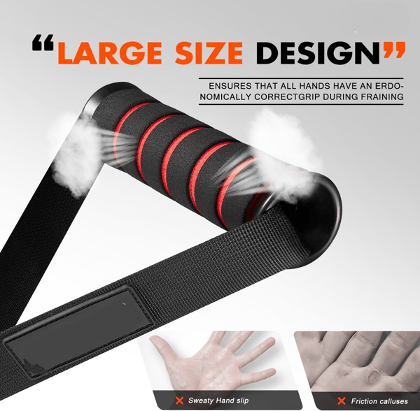 Workout Handles - Premium Replacement Equipment for Pilates, Yoga & Strength Training Ergonomic Pull Handles