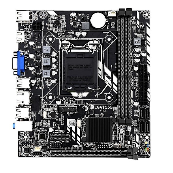 Lga 1155 Bundkort til Core I7 / I5 / I3 / Pentium / Celeron Lga1155 Ddr3 Matx Bundkort H61