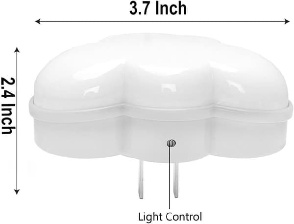 LED Nattlampe Plug-in Sky Nattlampe Mini Søte Nattlamper