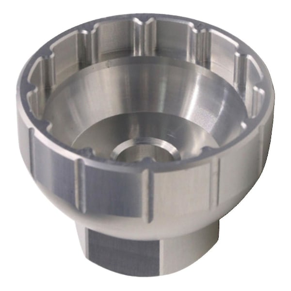 Cykel 12 Slot 46mm Bundbeslag (farve:sølv) (1stk)