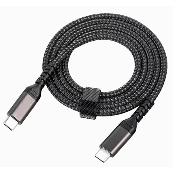 USB-C - USB-C -kaapeli 5A/20V PD 100W Musta 2 m