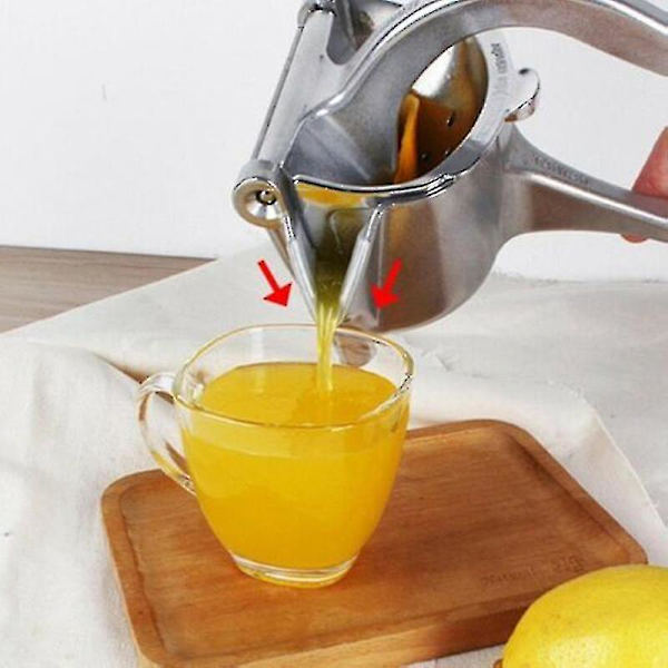 Förtjockad manuell multifunktionell aluminiumlegering juice press