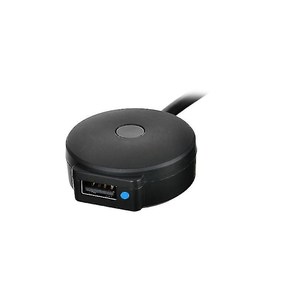 Car Ami Mdi Bluetooth Audio Aux Hona Usb Adapter Kabel För A4 A6 Q5 Q7 Efteråt 2009(1st svart)