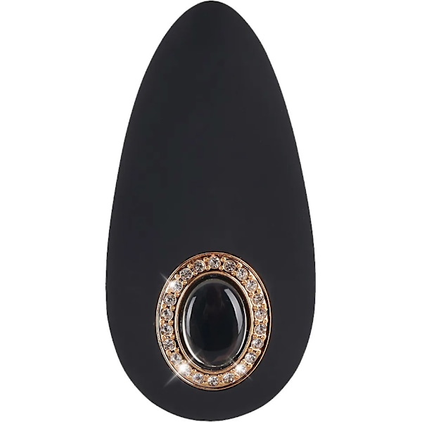Kleopatra: Klitorisvibrattori Black ABS-plast, Polyuretan, Silikon
