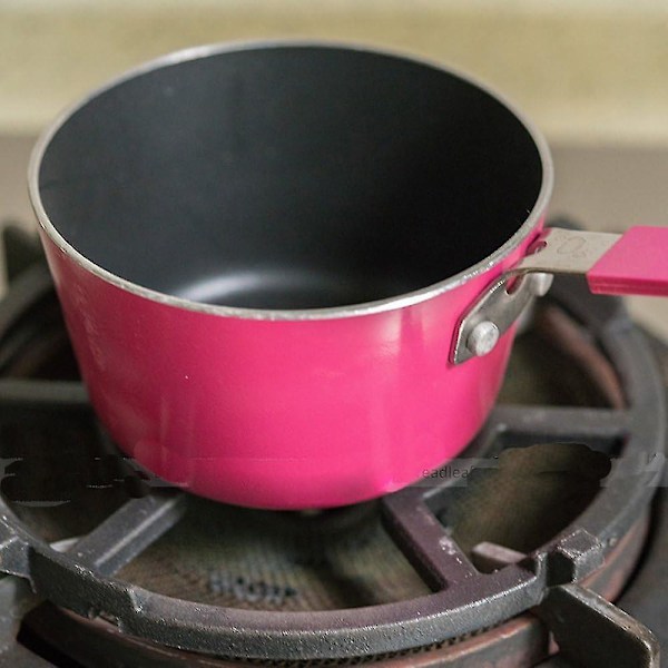 Universal svart gjutjärnsspisunderlägg för kökswok stödring spisplatta stativ