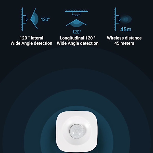 För Tuya Wifi Pir Rörelsesensor Trådlös Infraröd Detektor Säkerhetslarm Sensor Smart Life