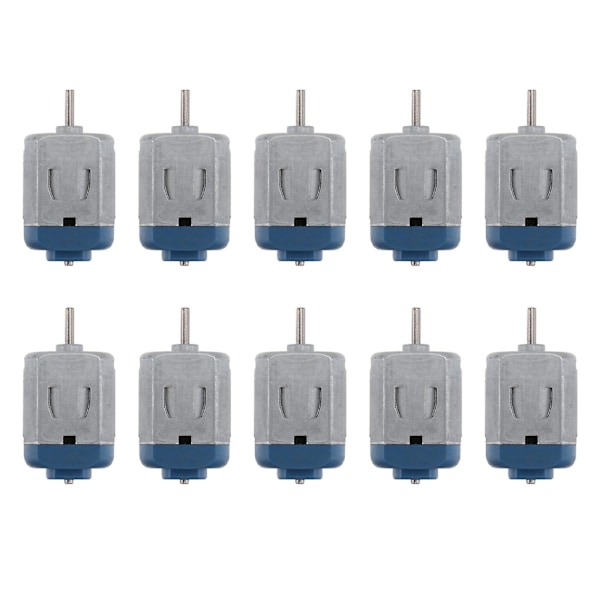 10 kpl DC 3V-6V Miniatyyri DC-moottori sähköleluautoon Robot DIY-osat Lasten lelut Osat