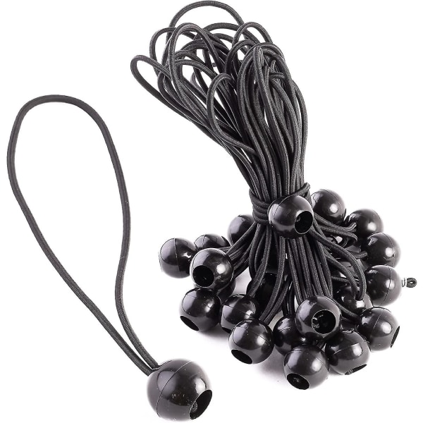 30pcs Bungee Cords With Balls Heavy Duty Bungee Webbing Perfect For Luggage Storage Clips