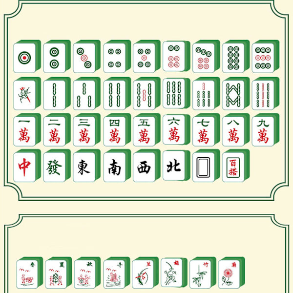 Mahjong-bordsspel i miniatyr, byggklossar, mahjong-mikrotegelset, brädspel, stadsbygge, leksaker för barn, 2278 delar