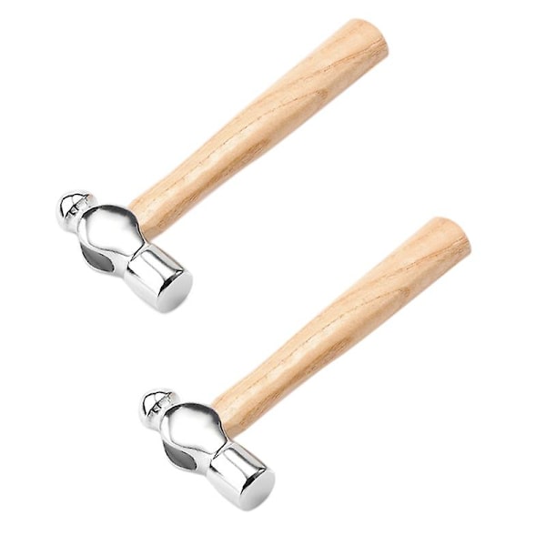 Verktøy for smykkeproduksjon - Minihammer 6 tommer Ball Peen Hammere Jagehammer for Lær