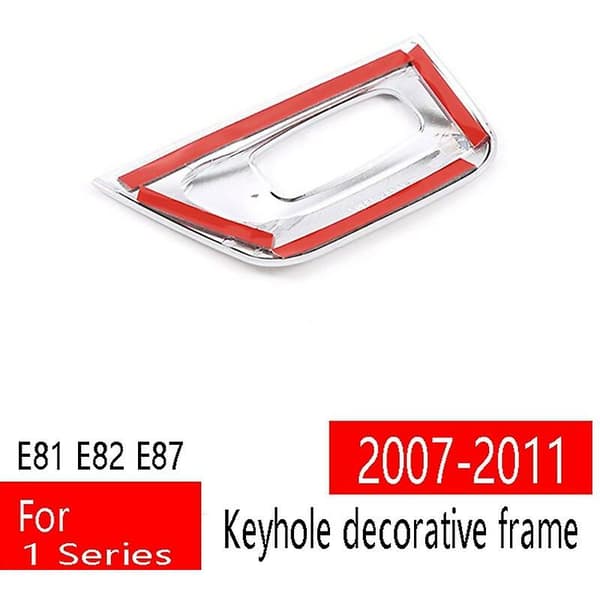 Tenningsnøkkelpanel Lås Panel Deksel Trim Dekal Nøkkelhull Dekorativ Ring For 1 Serie E81 E82 E87 20