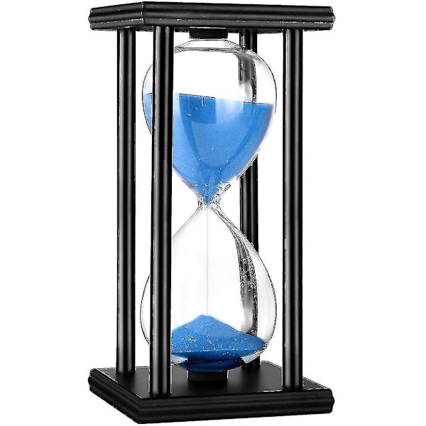 Hourglass Timer 30 Minutes Wood Sand Hourglass Clock For Creative Gift