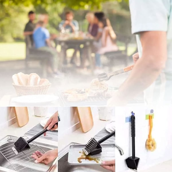 Grillborste för utomhuspicknick