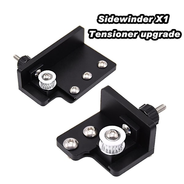 3D-skriver for Sidewinder X1 X2 beltestrammer X-akse Y-akse beltestrammer svart svart