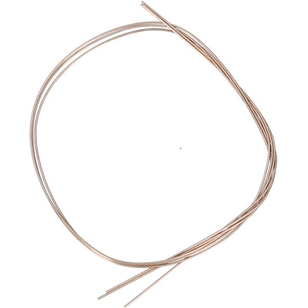 3 st Mässingslodtråd Smyckesmaterial Hantverksmaterial 1,2 mm