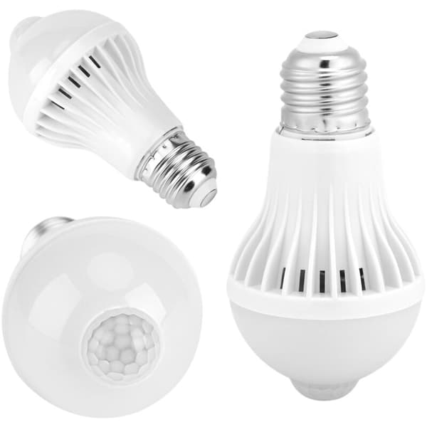 E27 Smart Deteksjon PIR Infrarød Bevegelsessensor LED Pære 5W