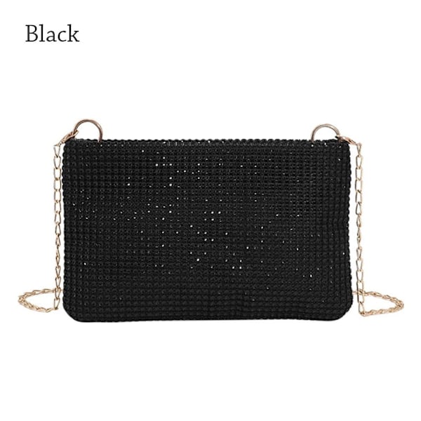 Naisten hääjuhlan clutch-olkalaukut käsilaukut black