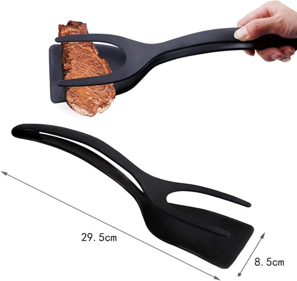 2-i-1 kökstång och stekspade med non-stick beläggning, 2 st