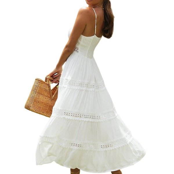 Dame Stroppy Cami Blondekjole Sommerkjole S