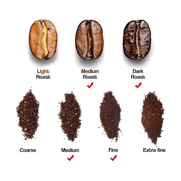 Rostfria påfyllningsbara kaffekapslar kompatibla med Vertuoplus, rostfria återanvändbara kaffekapslar