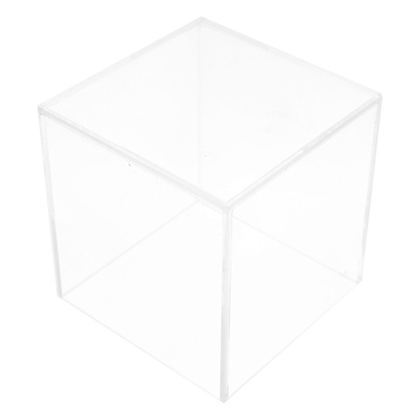 1 stk. Akryl Display Box Transparent Opbevaringskasse Støvfri Opbevaringsboks