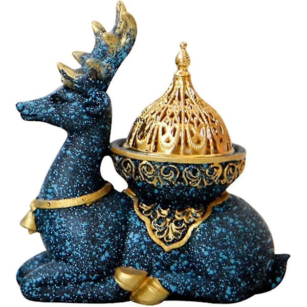 Arabian Incense Burner, Middle East Incense Burner Resin Burner Deer Figurine