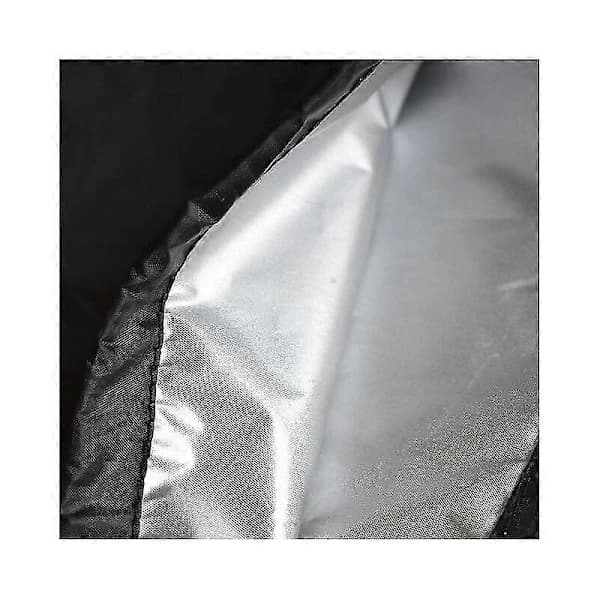 Kedelgrillovertræk 190T Polyester Vandtæt UV-resistent til Kulgrill Udendørs Terrasse Grå 61,5 x 72,4 cm
