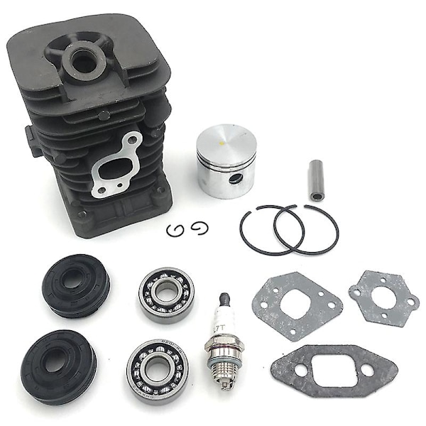 41.1mm Chainsaw Cylinder And Gasket Assy Plug Grooved Ball Kit For Partner 350 Partner 351