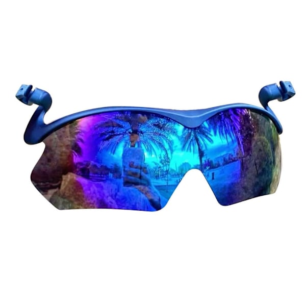 Clip-on Hatt Polariserade Solglasögon Flip-Up Skydd Fiske Cykling Resor Utomhus Solglasögon 4