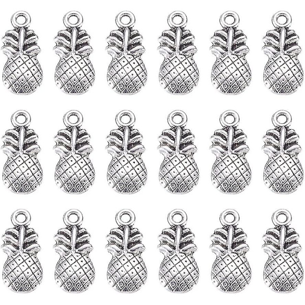 50 kpl Ananasriipuksia Charms Hopea Hedelmähelmet Charms Diy Craft Korujenvalmistus