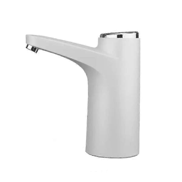 Vattenpump Portabel Vattenflaskpump Elektrisk Vattenpress Med USB Uppladdningsbar Vattendispenser [DB] vit vit white