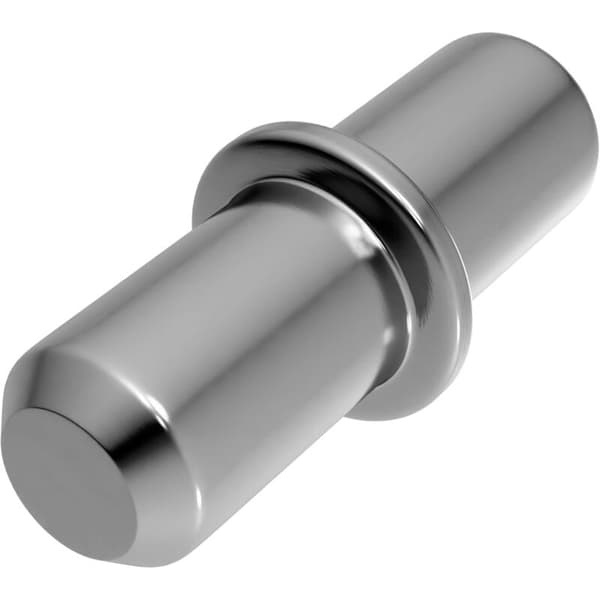 Hylleplugger 5 mm 100 enheter med ring for boring - hylleplugger - hylleplugger - plugger - hylleplugg - 5mm plugg i solid stål, nikkelbelagt