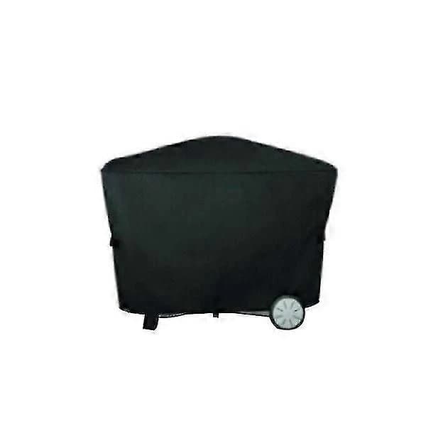 Grillovertræk til Weber Q2000 Q3000, Vandafvisende UV-resistent Polyester, Udendørs BBQ Beskyttelse, Sort 112.4 x 64.1 x 95.6 cm