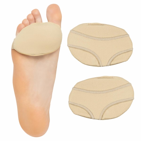 Ball of Foot Pads Metatarsal Cushions for Metatarsalgia, Arthritis and Sesamoid Pain Relief 1 Pair (Large, 2pcs)