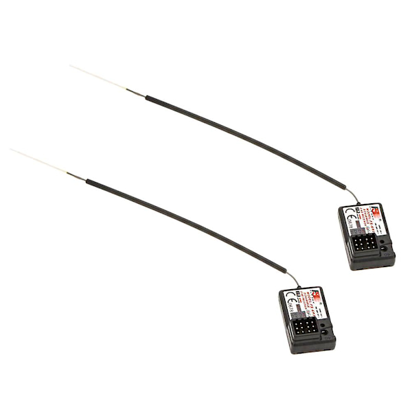 Fs-gr3e Gt2b Gt2 Gt3b Gt3c 2.4ghz 3-kanals mottaker for Rc bil auto båt forsyninger inkludert ute av kontroll beskytte Rm2322-1 (svart)