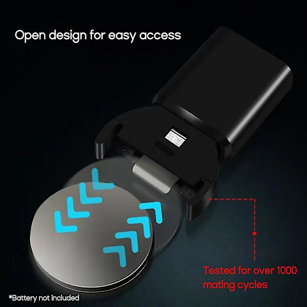 Usb C Genopladelig Li-ion Mønt Knap Batterier Oplader Til Lir2032,lir1632,lir2025,lir2016,lir2032h Batterier Strøm Oplader lin