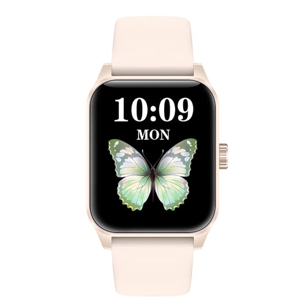 Smartwatch med Bluetooth og sundhedsovervågning Beige Beige