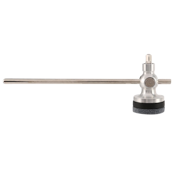 Trumhammare med filthuvud för bastrumpedaler Traditionell slagverk Percussion Instrumentdelar, silver