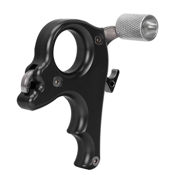 Bue Skyting Release Aid 3-Fingergrep Tommel Trigger for Compound Bue Tilbehør (Svart)