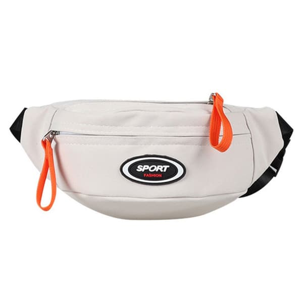 Bröstväska för barn Fanny Pack VIT White