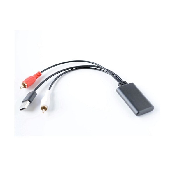 Auton yleinen langaton Bluetooth-moduuli Musiikkisovitin Rca Aux -äänikaapeli Usb-virtalähde