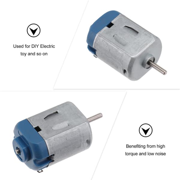 10 stk. DC 3V-6V Miniature DC-motor til elektrisk legetøjsbil Robot DIY-dele Børnelegetøj Dele