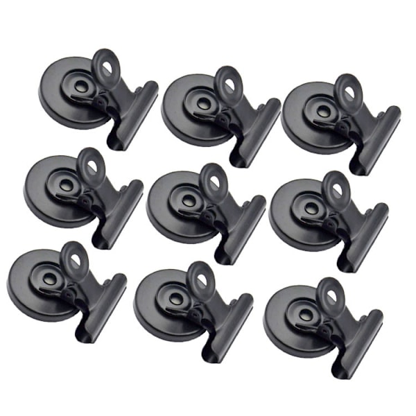 10 pcs Magnetic Clips,Metal Clips,Refrigerator Whiteboard Wall Magnetic Memo Note Clip, Magnetic Metal Clips for Clipping Photos