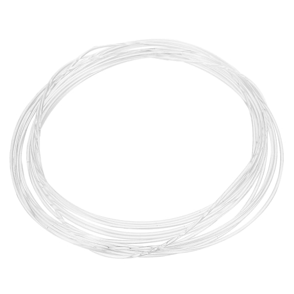 1 st 3m optisk fiberkabel optisk fiber solid transparent ljusemitterande fiber MMA-material (vit 2,55 mm)