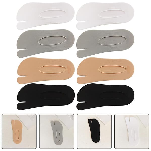4 par split tå sokker komfortable sommer sokker flip flops sokker for kvinner menn